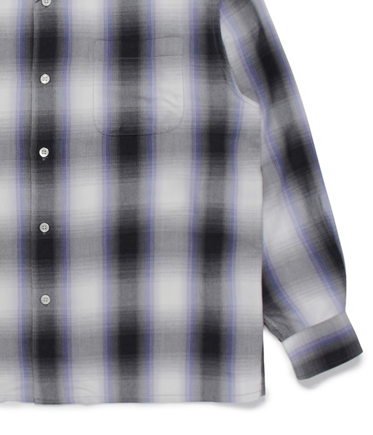 おまけ付き】exodus L RAYON OMBRECHECK SHIRT
