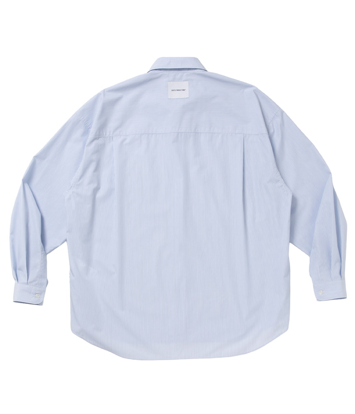 Stripe Broad L/S Shirt【SAXE】