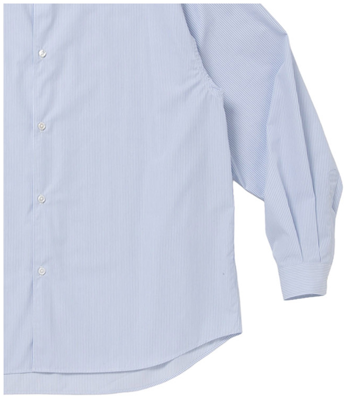 Stripe Broad L/S Shirt【SAXE】