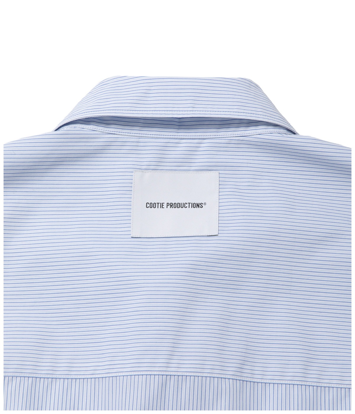 Stripe Broad L/S Shirt【SAXE】