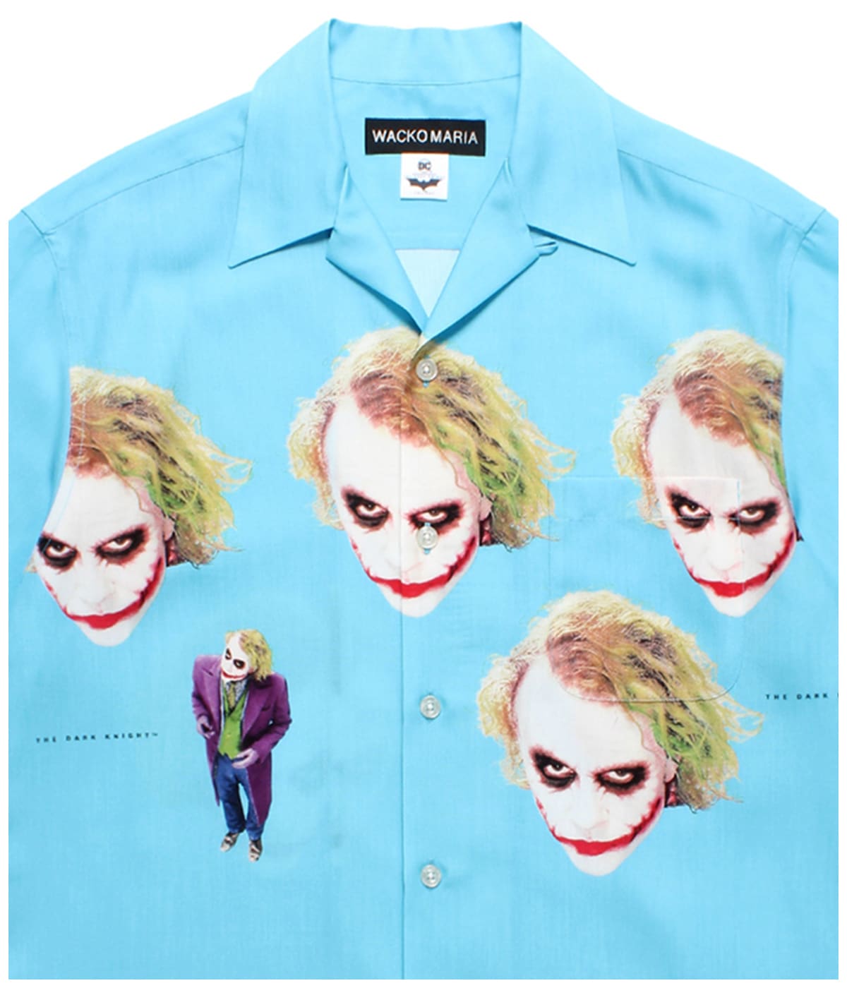 THE DARK KNIGHT TRILOGY / HAWAIIAN SHIRT (TYPE-5)【BLUE