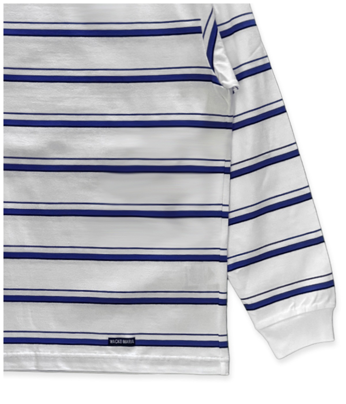 STRIPED LONG SLEEVE T-SHIRT (TYPE-2)【OFFWHITE】