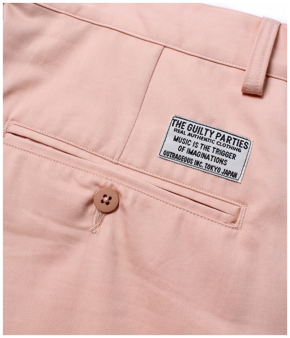 SOLBIATI / DOUBLE PLEATED SHORT TROUSERS【PINK】