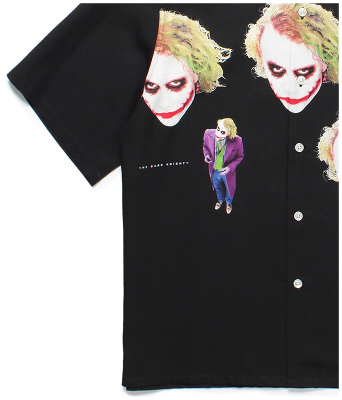 THE DARK KNIGHT TRILOGY / HAWAIIAN SHIRT (TYPE-5)【BLACK