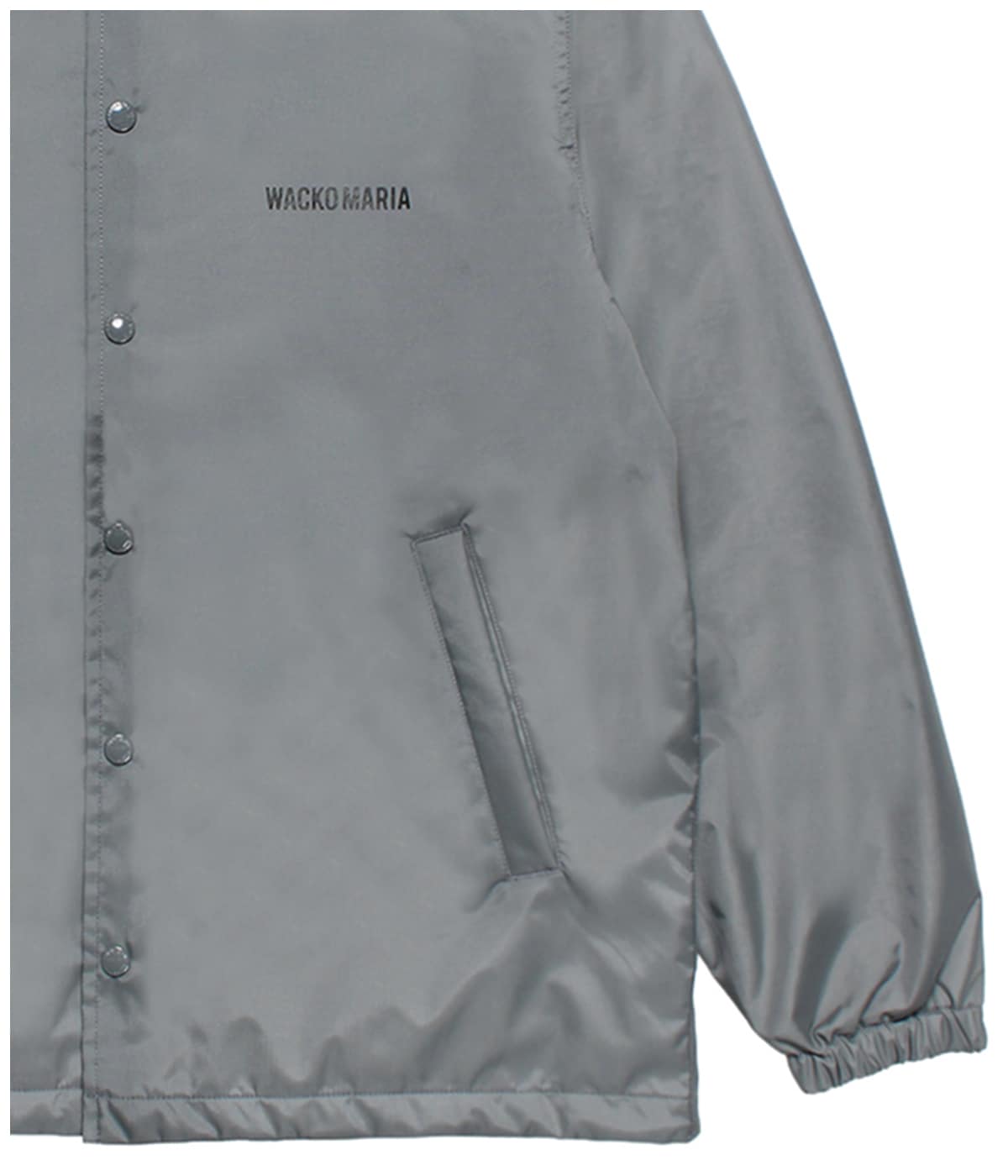 XXL ワコマリア the dark knight trilogy コーチ 灰 THE DARK KNIGHT TRILOGY / COACH JACKET (TYPE-2)【GRAY