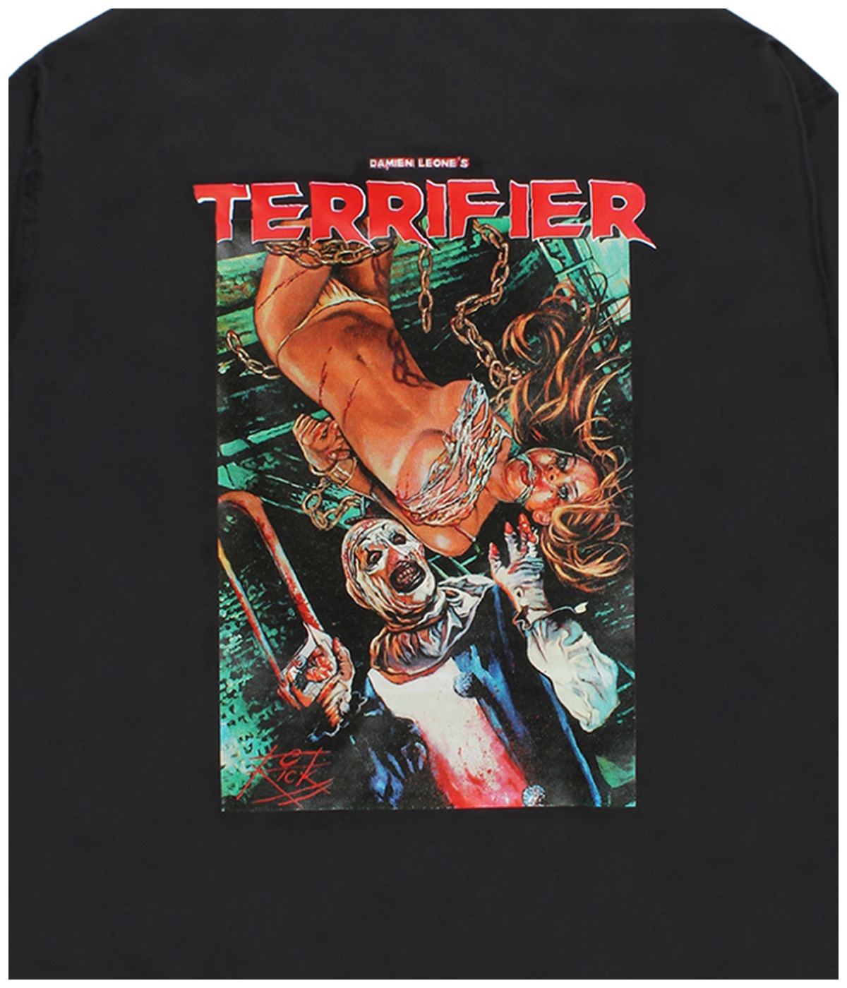 TERRIFIER / COACH JACKET【BLACK】