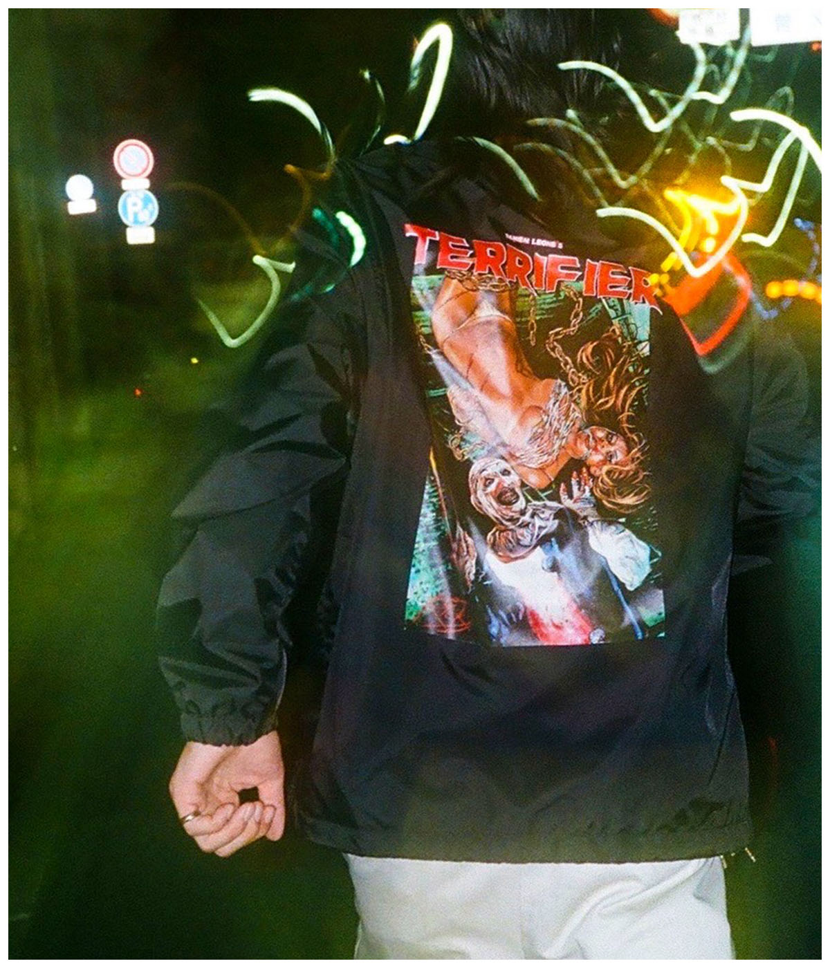 TERRIFIER / COACH JACKET【BLACK】｜WACKO MARIA｜MELTING POT（正規