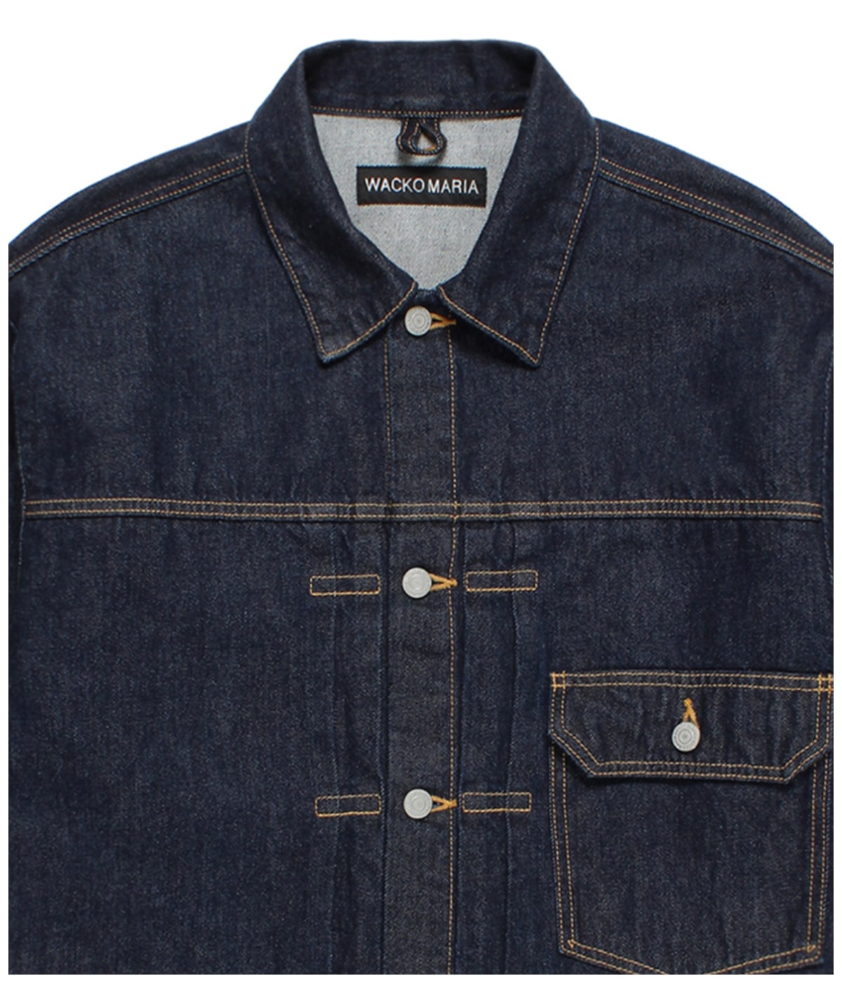 DENIM TRUCKER JACKET【INDIGO】｜WACKO MARIA｜MELTING POT（正規取扱
