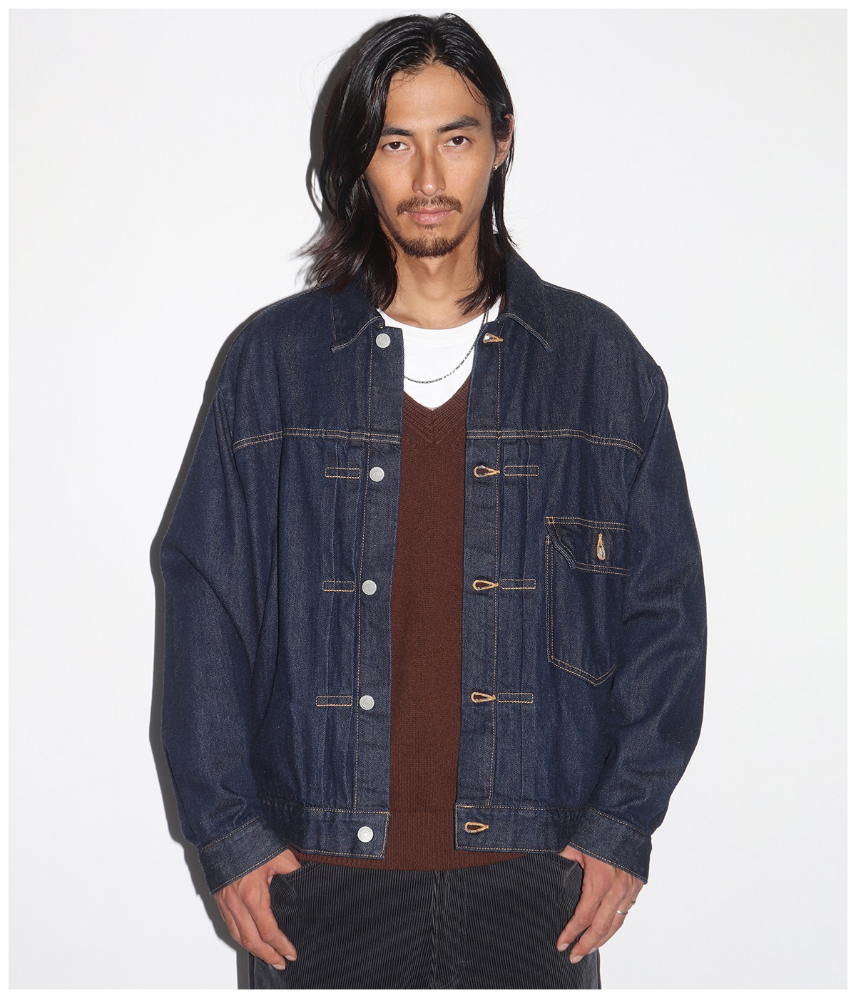 【VICTIM】TRUCKER JACKET(GLAY)/24AW タグあり Men's AKHG Claimstake Waxed Trucker Jacket | Duluth Trading