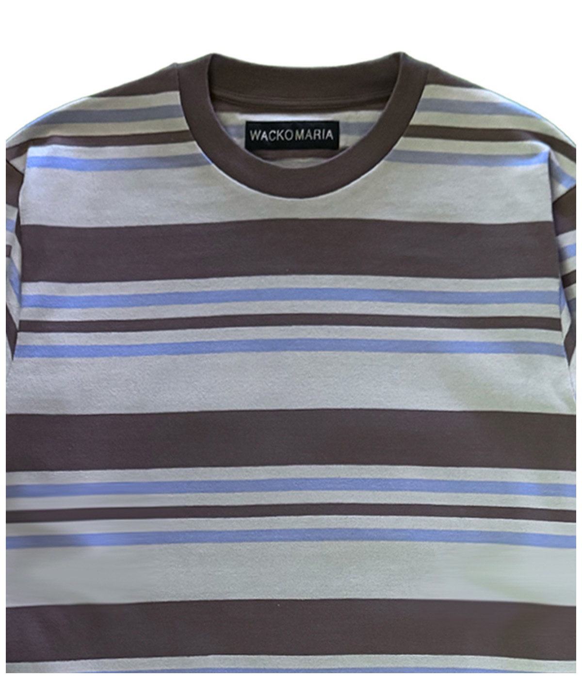 STRIPED LONG SLEEVE T-SHIRT (TYPE-1)【GRAY】