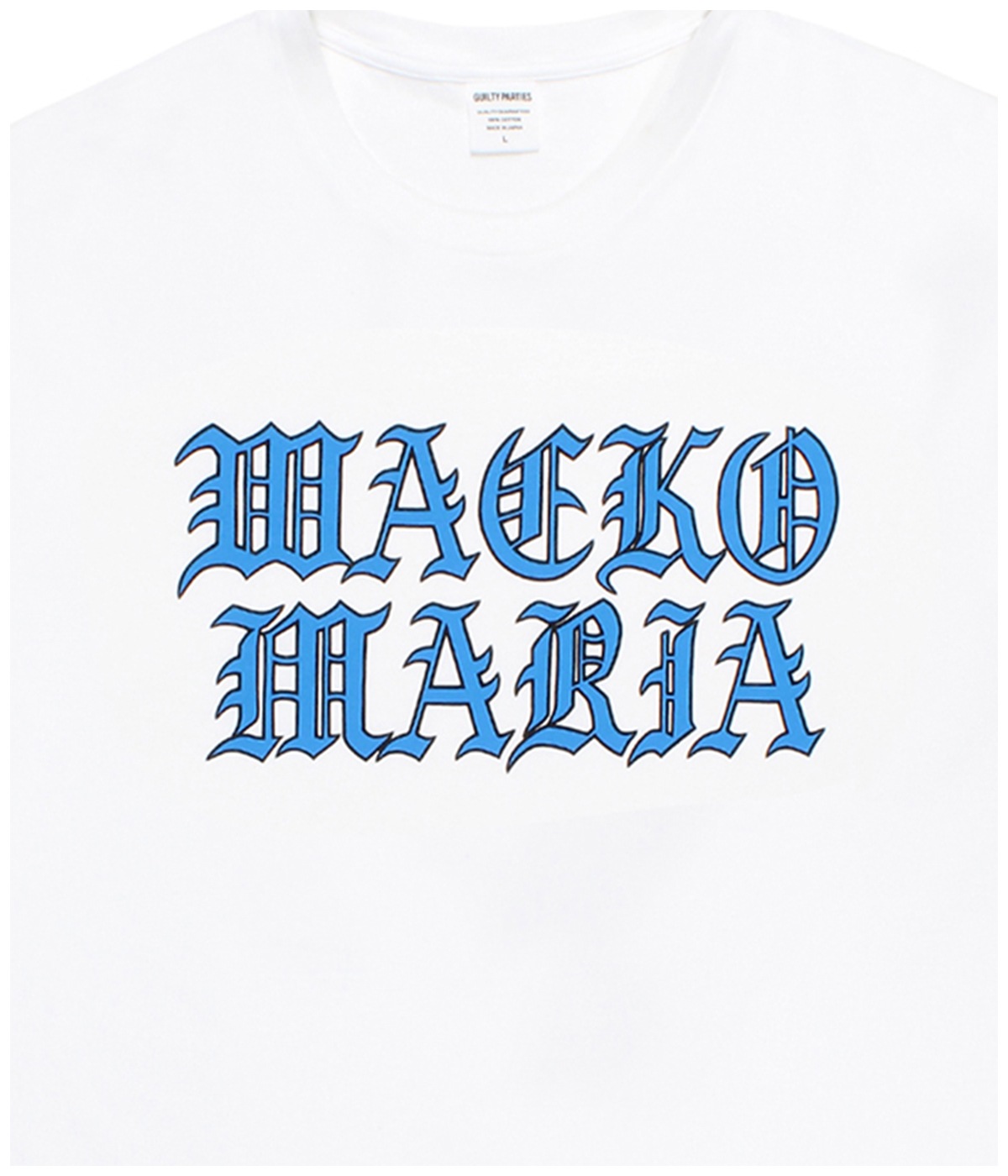 WASHED HEAVY WEIGHT T-SHIRT (TYPE-12)【WHITE】｜WACKO MARIA