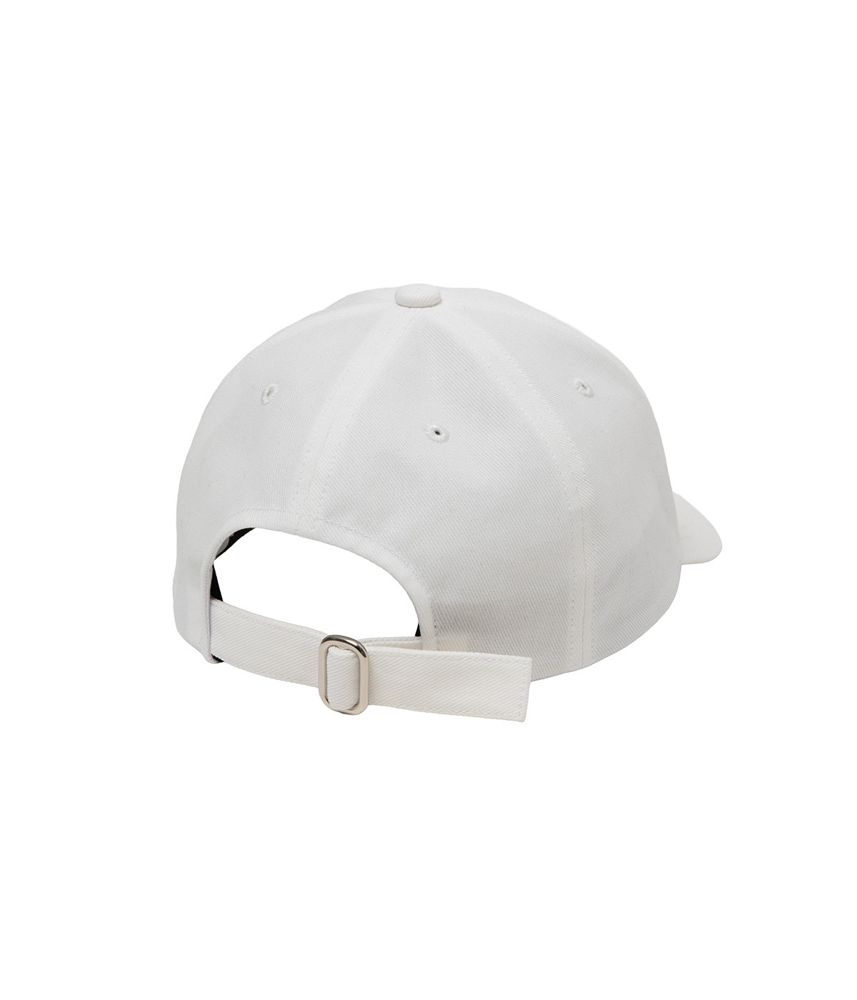 Cotton Serge 6 Panel Cap【WHITE】