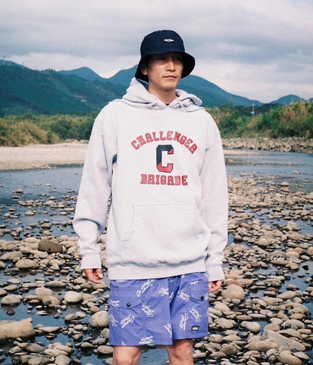 COLLEGE HOODIE【BLACK】｜CHALLENGER｜MELTING POT（正規取扱店・通販）