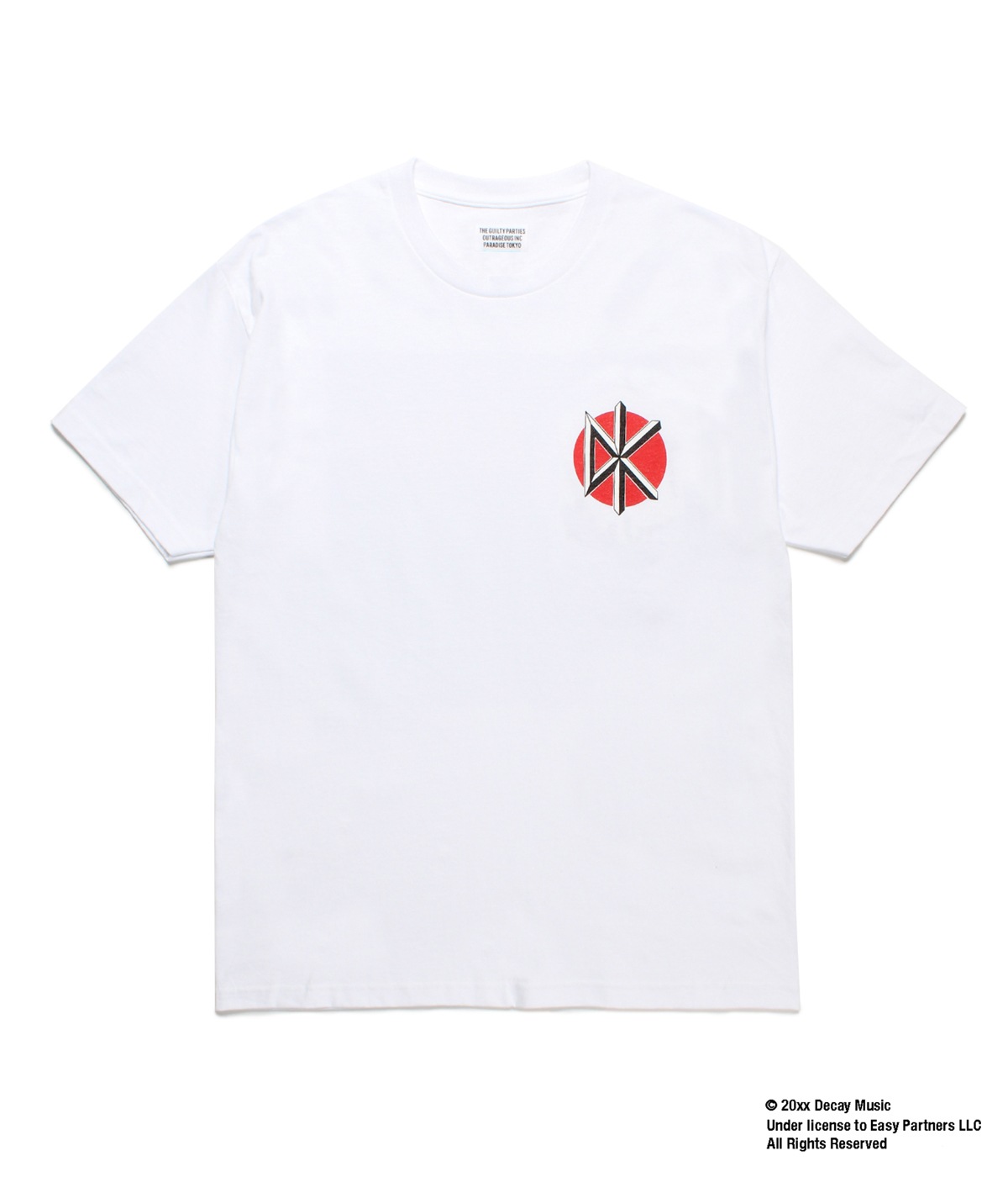 DEAD KENNEDYS / CREW NECK T-SHIRT【WHITE】｜WACKO MARIA｜MELTING