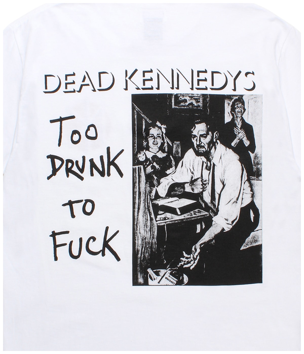 DEAD KENNEDYS / CREW NECK T-SHIRT【WHITE】｜WACKO MARIA｜MELTING