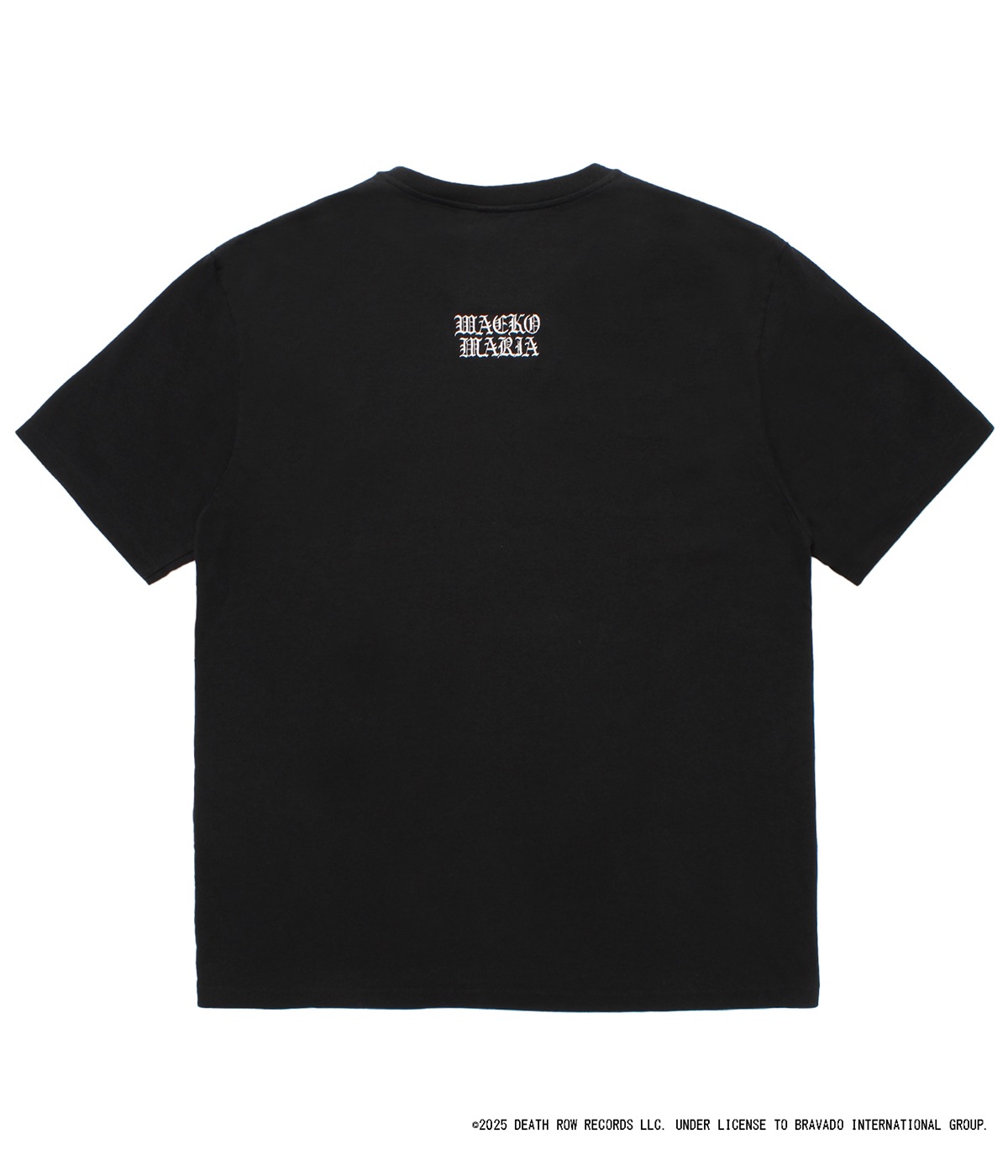 DEATH ROW RECORDS / WASHED HEAVY WEIGHT T-SHIRT【BLACK】｜WACKO