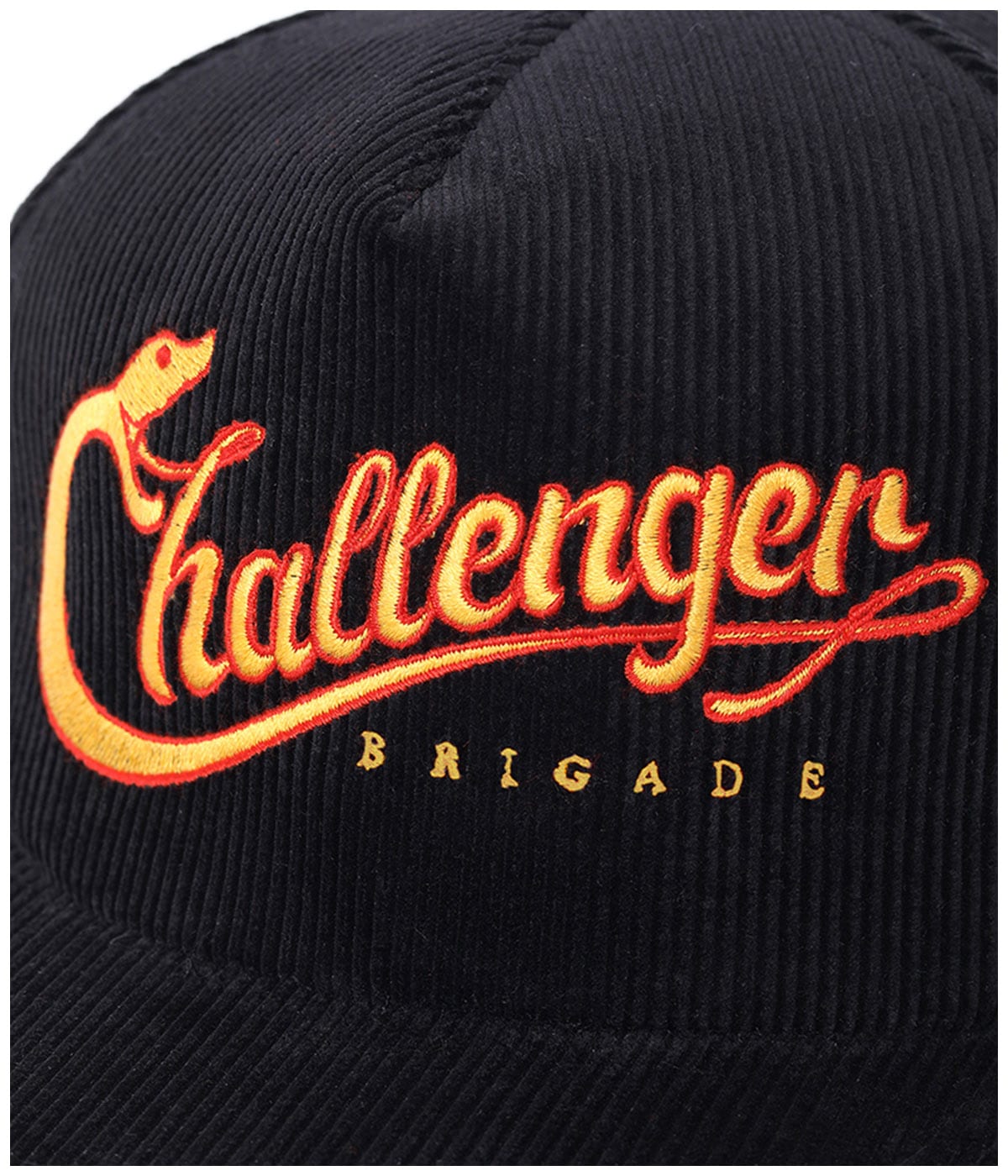 CHALLENGER　SNAKING LOGO CAP　BLACK SNAKING LOGO CAP【BLACK】｜CHALLENGER｜MELTING POT（正規取扱店・通販）