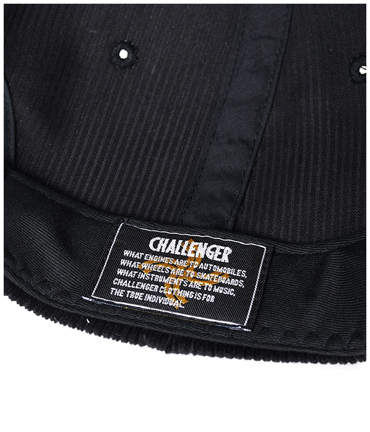 SNAKING LOGO CAP【BLACK】｜CHALLENGER｜MELTING POT（正規取扱店・通販）