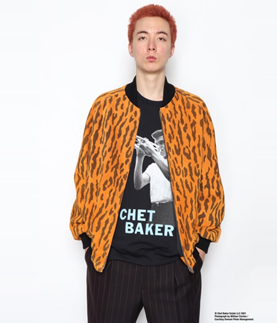 CHET BAKER / CREW NECK SWEAT SHIRT (TYPE-2)【2 Colors Available