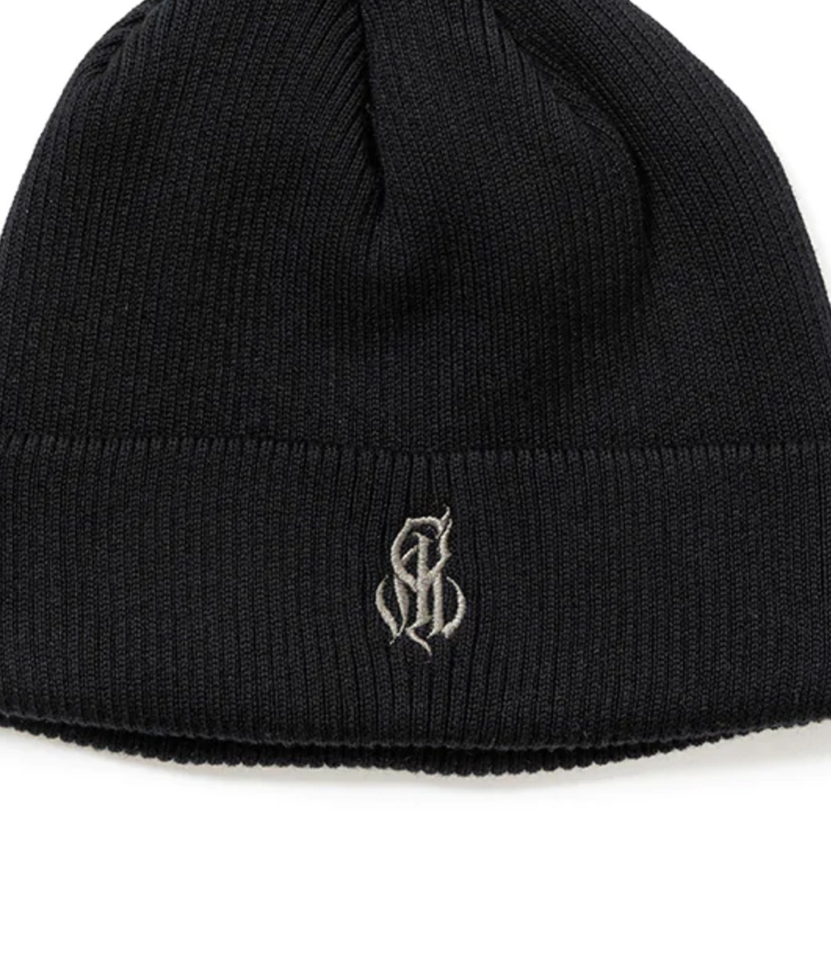 CAL NT LOGO KNIT CAP【BLACK】