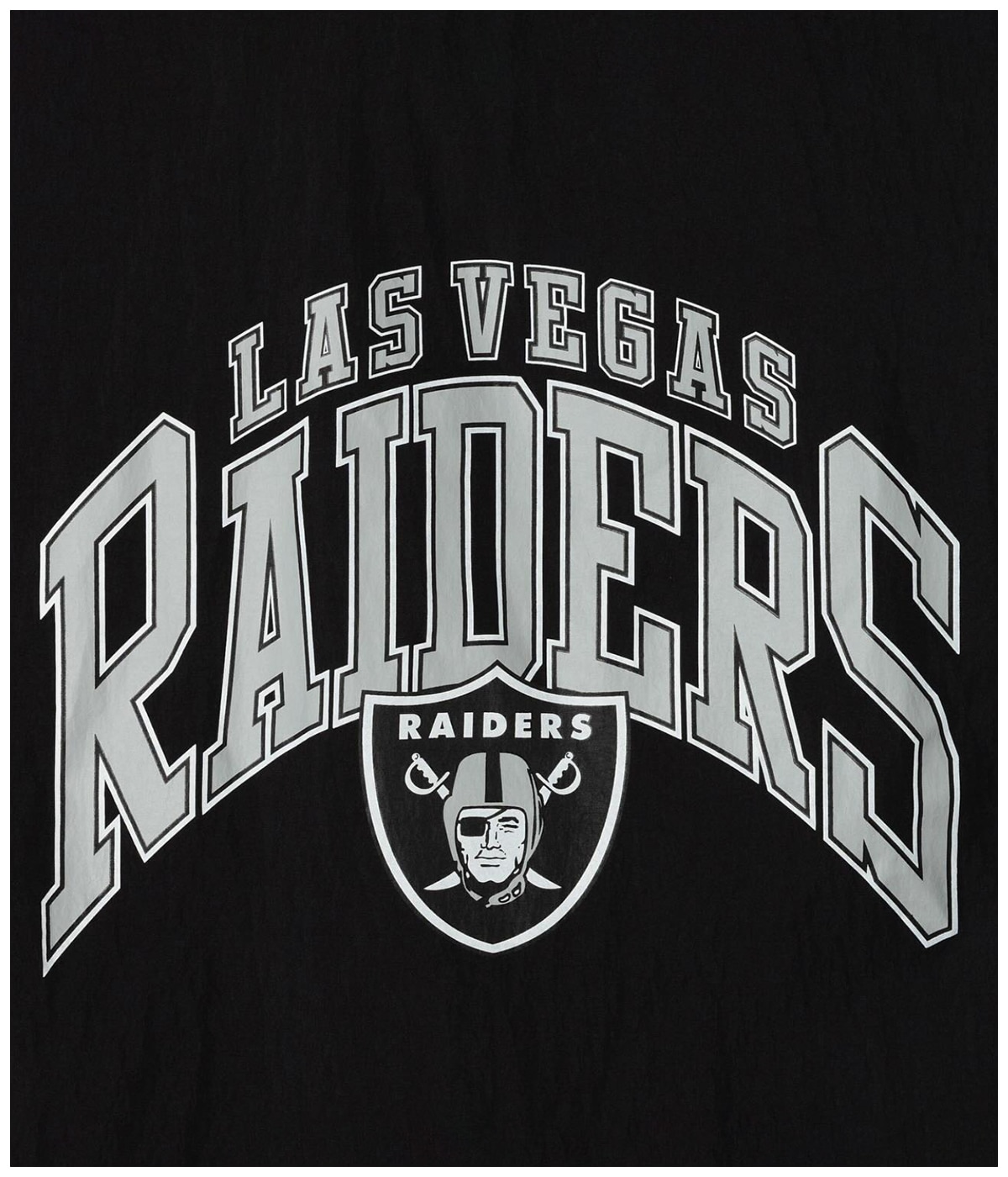 NFL「RAIDERS S/S NYLON GAME SH 」ナイロン シャツ CALEE - × NFL RAIDERS S/S NYLON GAME SH (BLACK) / ナショナル