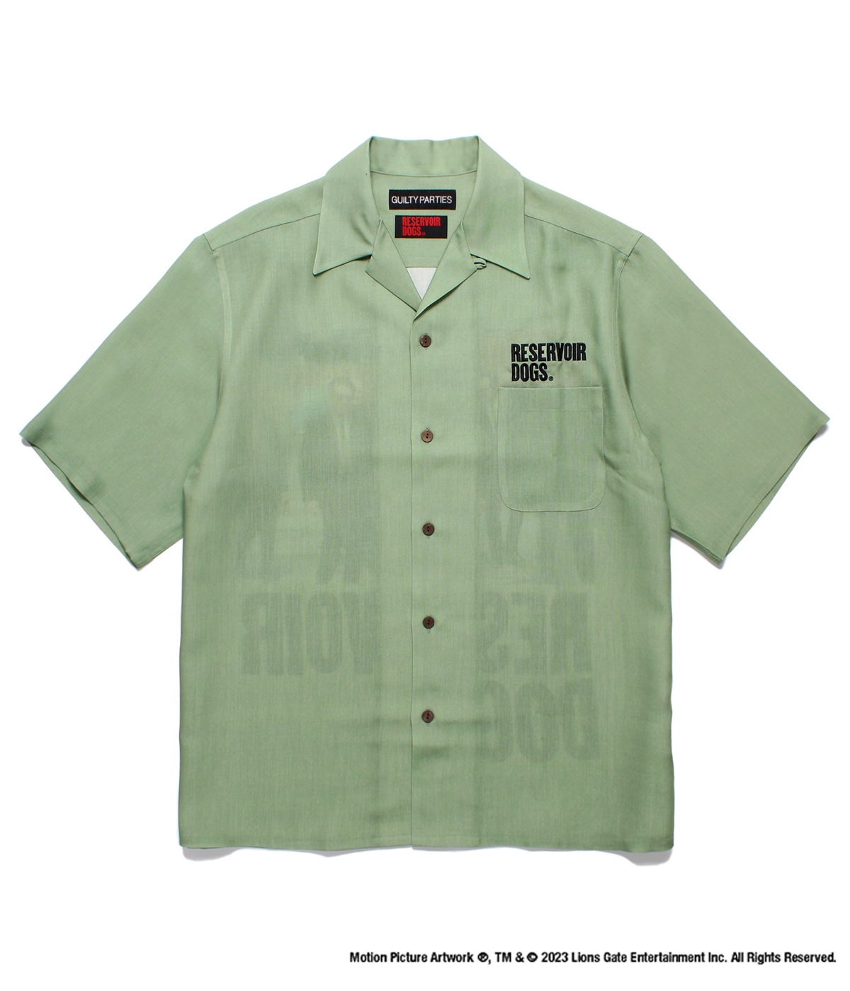 RESERVOIR DOGS / HAWAIIAN SHIRT (TYPE-1)【GREEN】