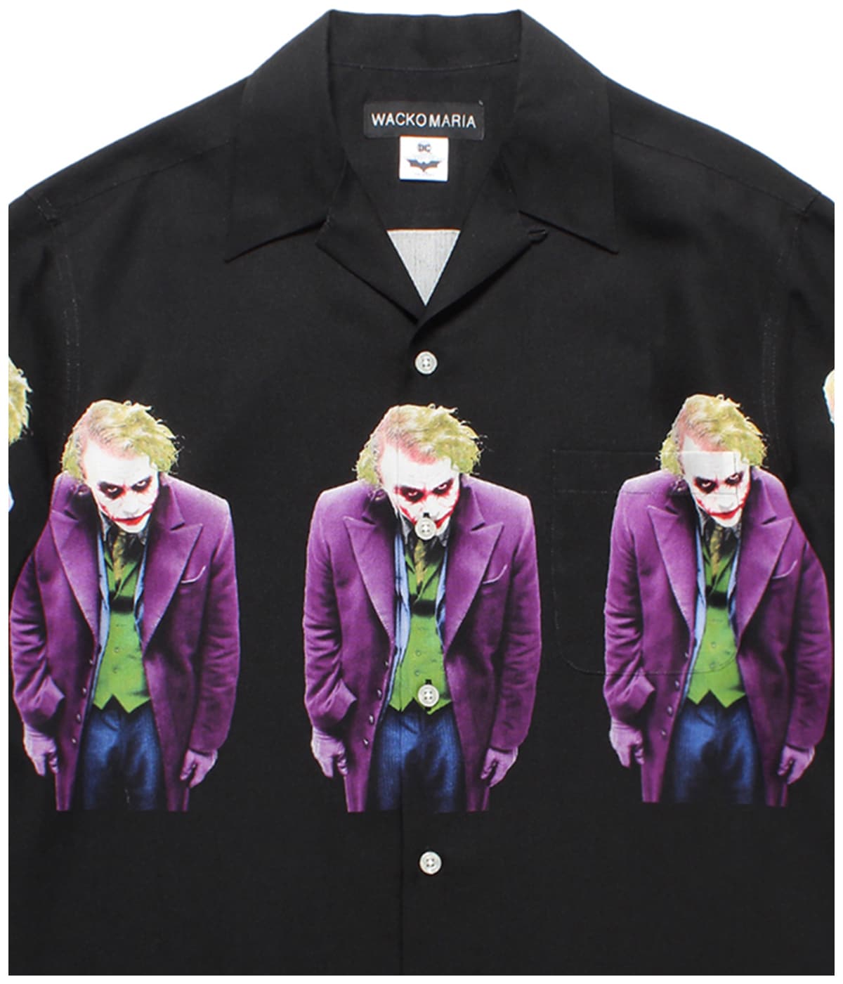 WACKOMARIA ダークナイト ジョーカー DARK KNIGHT L Wacko Maria x The Dark Knight Trilogy Heath Ledger Joker