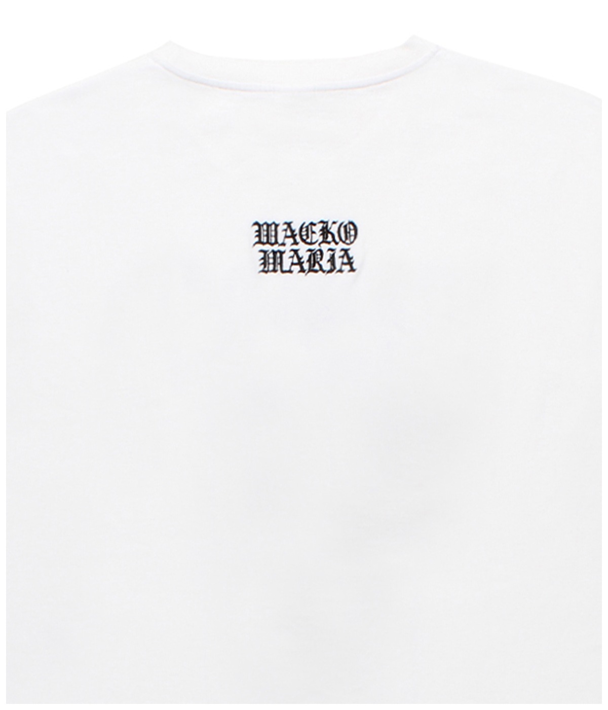 ワコマリア DEATH ROW RECORDS ロンT 白 L DEATH ROW RECORDS / GARMENT DYED SWEAT SHIRT | OVER FLOW