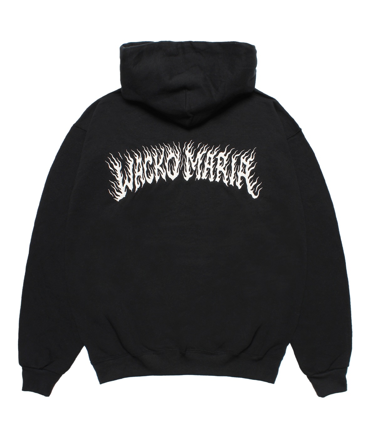 TIM LEHI / HOODED SWEAT SHIRT【BLACK】｜WACKO MARIA｜MELTING POT