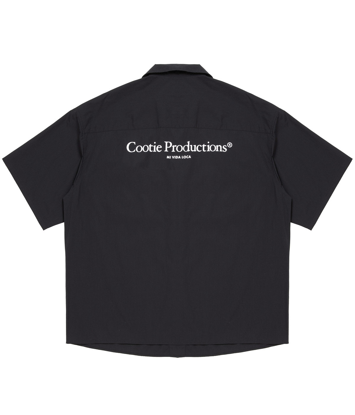 Broad S/S Work Shirt【BLACK】｜COOTIE PRODUCTIONS®︎｜MELTING POT