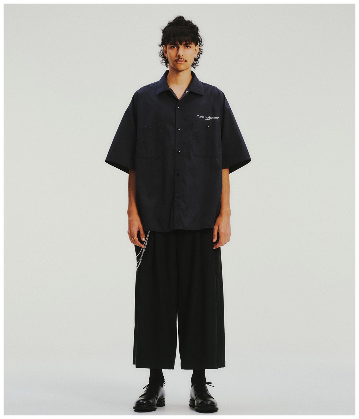 Broad S/S Work Shirt【BLACK】｜COOTIE PRODUCTIONS®︎｜MELTING POT