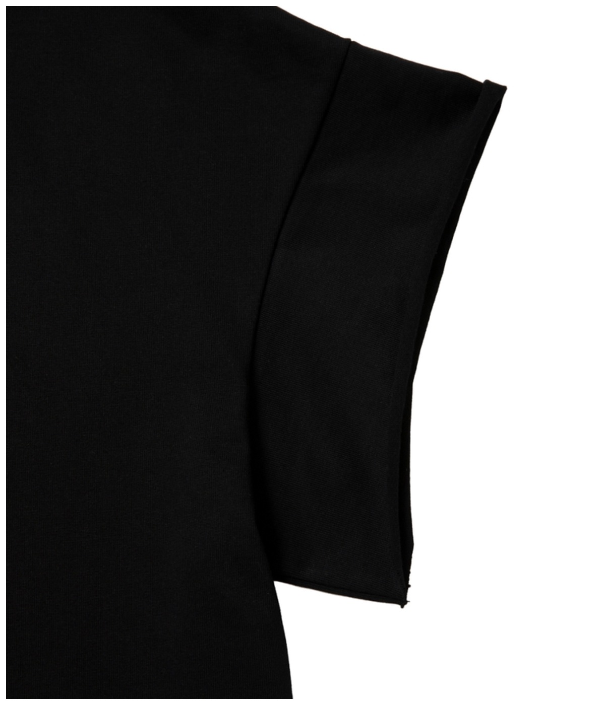 ASIC Heavy Weight Oversized Cutoff Tee【PURE BLACK】