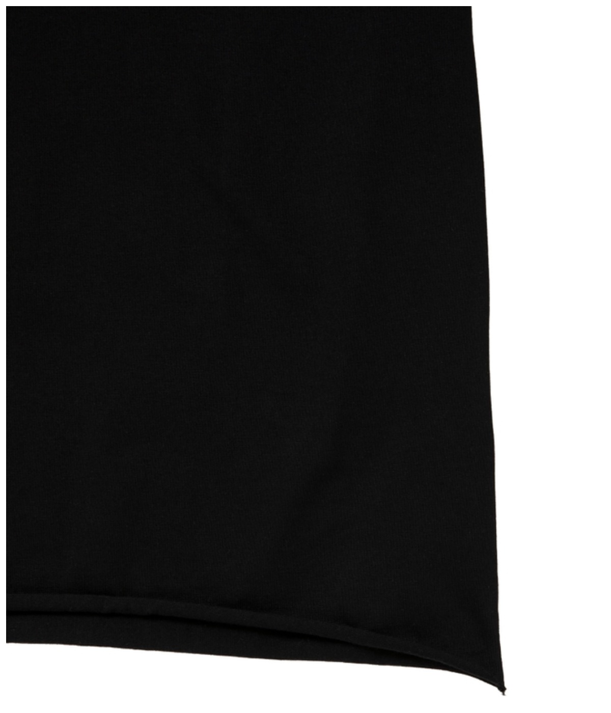 ASIC Heavy Weight Oversized Cutoff Tee【PURE BLACK】