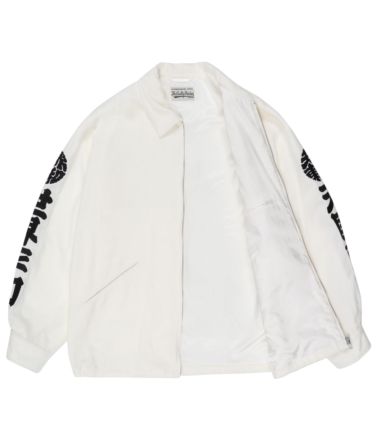 VELVET VIETNAM JACKET (TYPE-1)【WHITE】｜WACKO MARIA