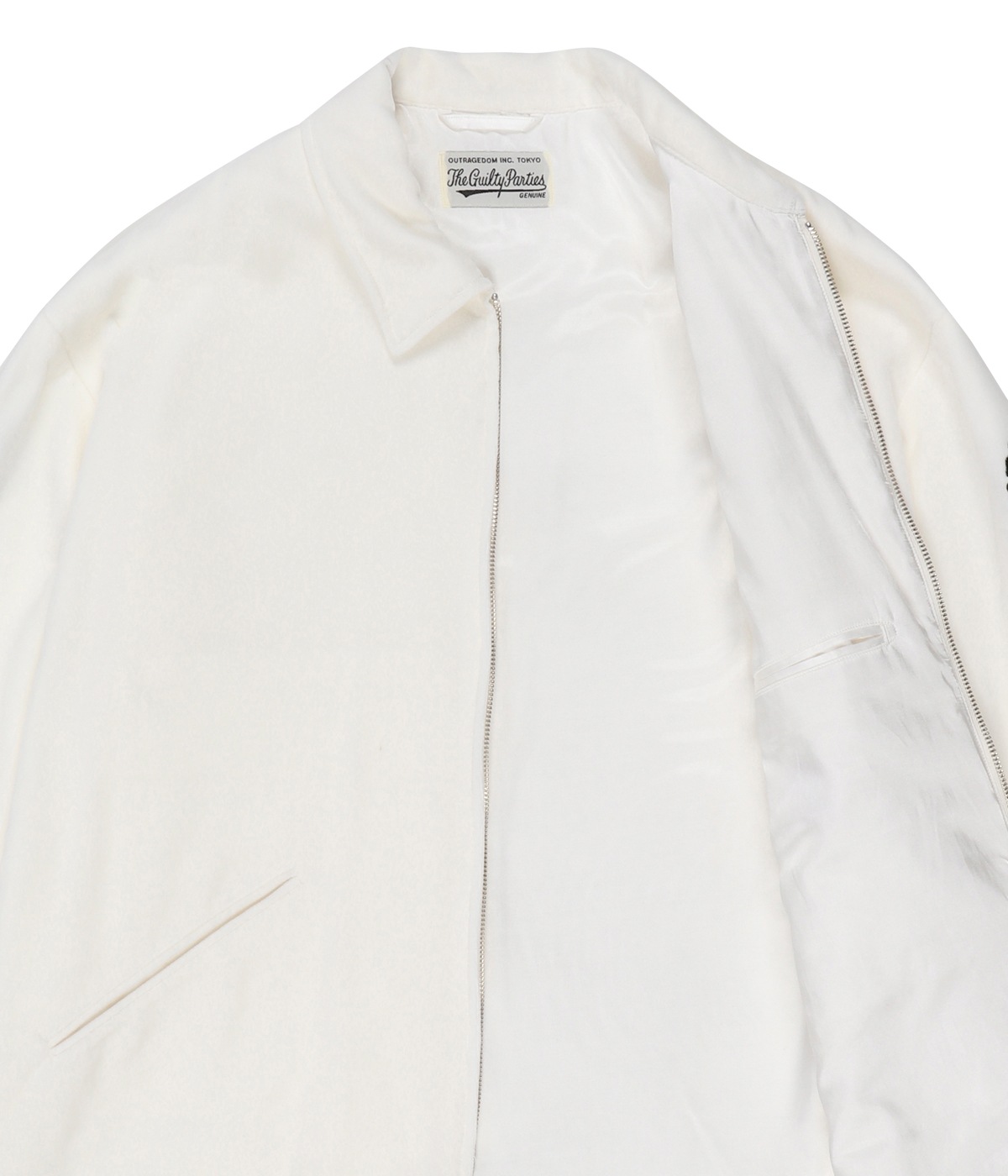 VELVET VIETNAM JACKET (TYPE-1)【WHITE】｜WACKO MARIA