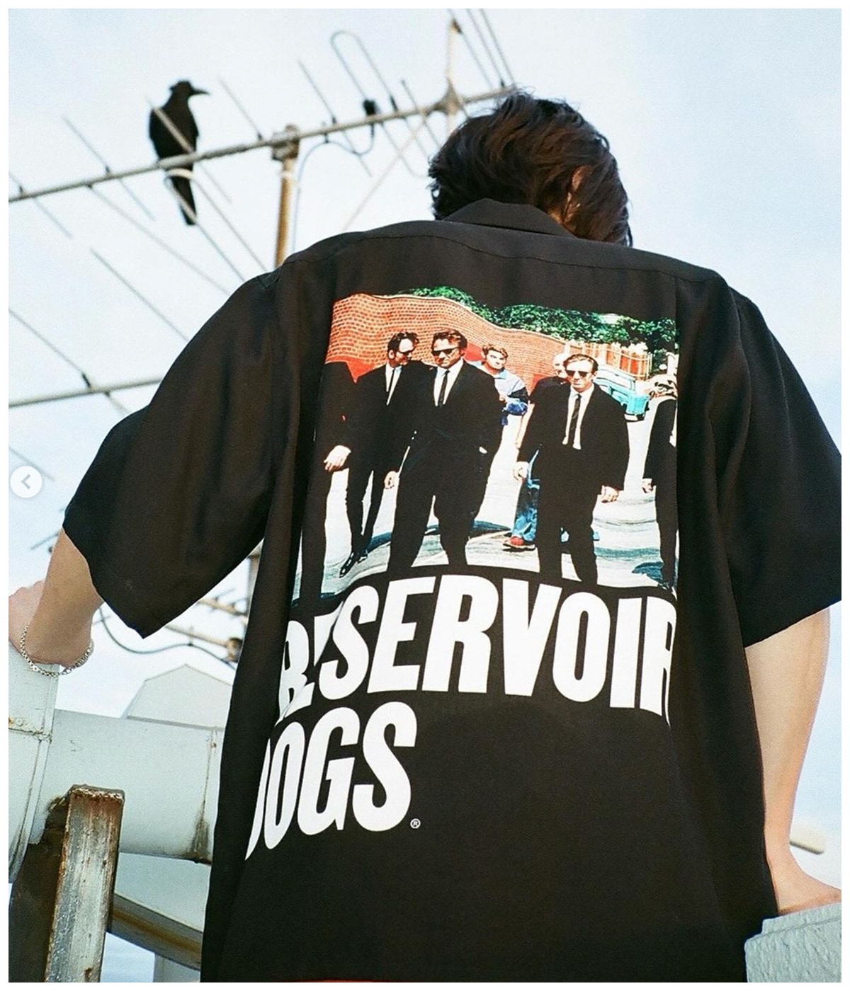 RESERVOIR DOGS / HAWAIIAN SHIRT (TYPE-1)【BLACK】