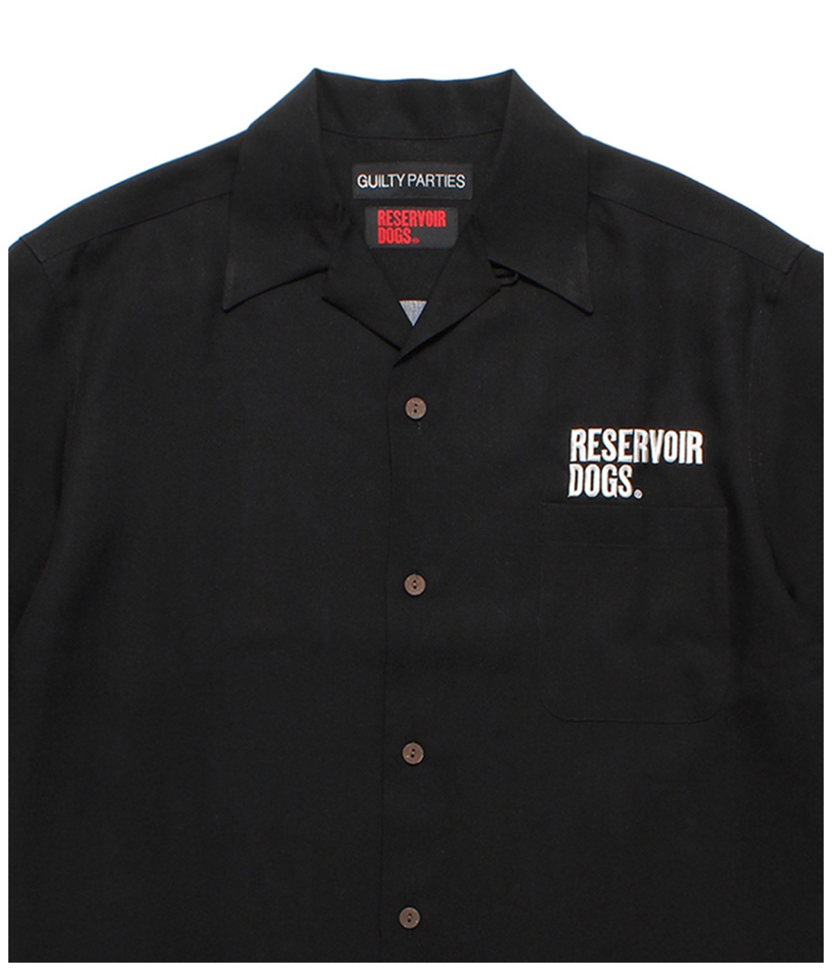 RESERVOIR DOGS / HAWAIIAN SHIRT (TYPE-1)【BLACK】