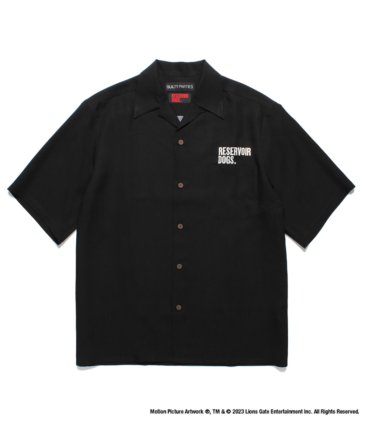 RESERVOIR DOGS / HAWAIIAN SHIRT (TYPE-1)【BLACK】