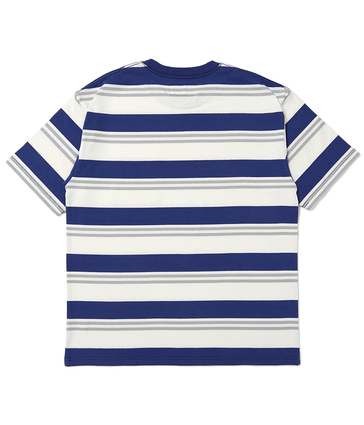 【返品送料無料】 S/S POT（正規 TEE【BLUE-WHITE】｜CHALLENGER｜MELTING BORDER トップス