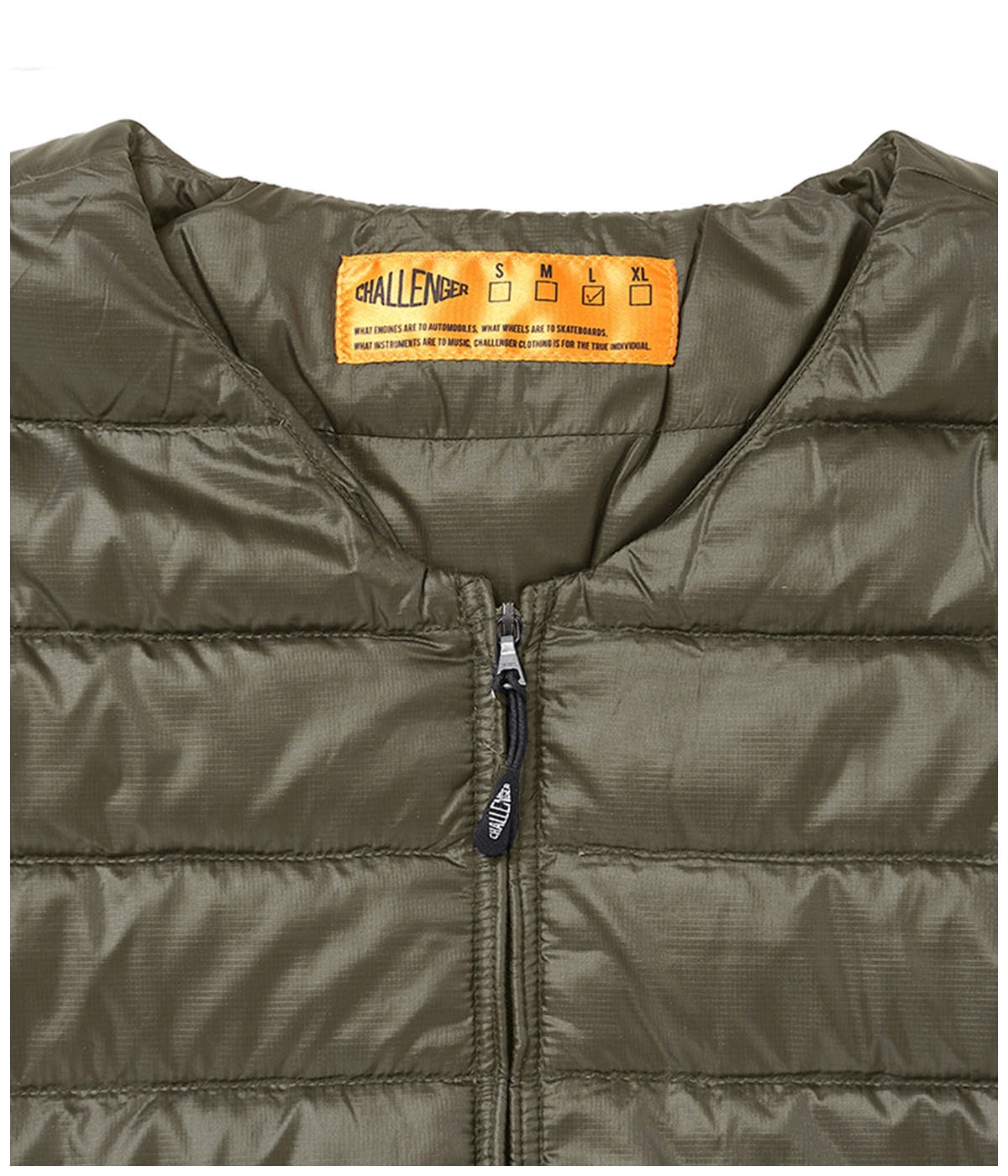 PACKABLE LIGHT DOWN JACKET【OLIVE】｜CHALLENGER｜MELTING POT（正規 
