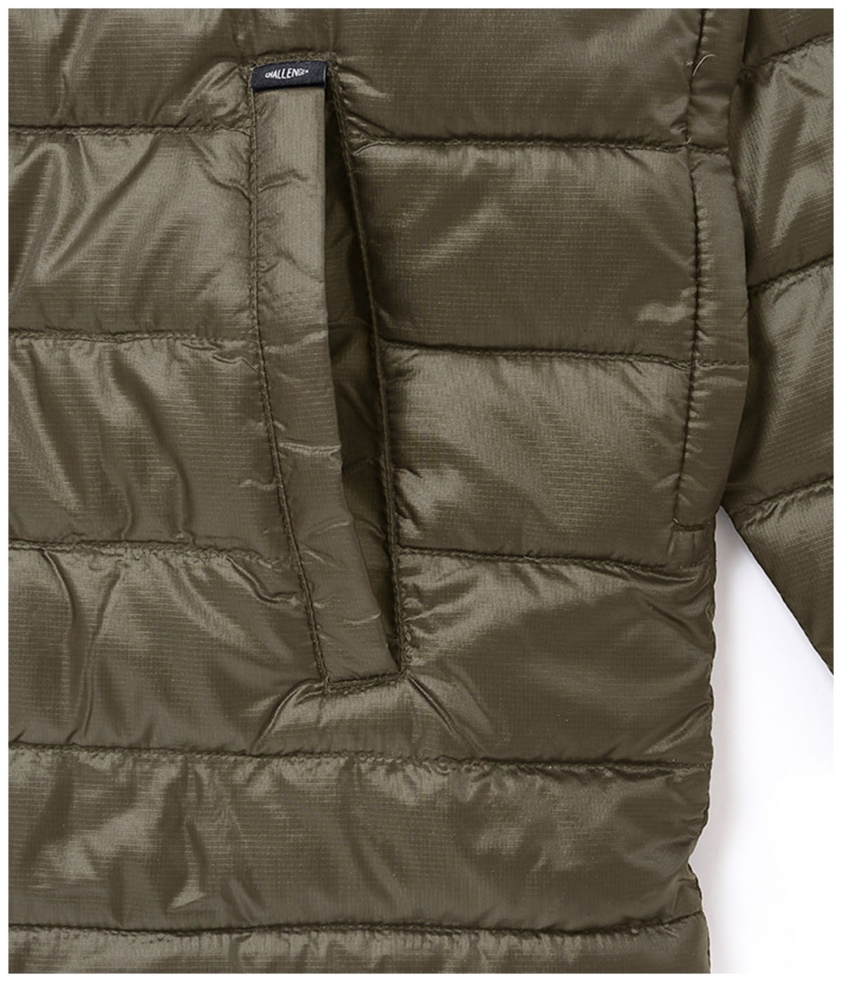 PACKABLE LIGHT DOWN JACKET【OLIVE】｜CHALLENGER｜MELTING POT（正規 