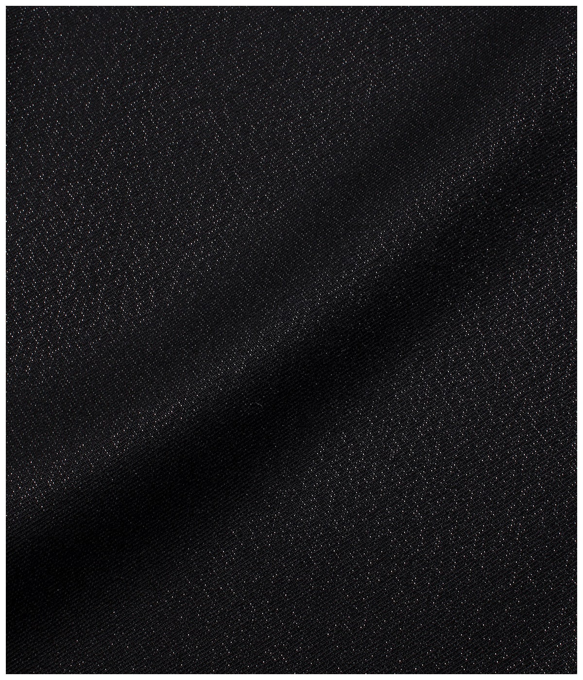 DORMEUIL / GLITTER PLEATED TROUSERS (TYPE-1)【BLACK-SILVER】