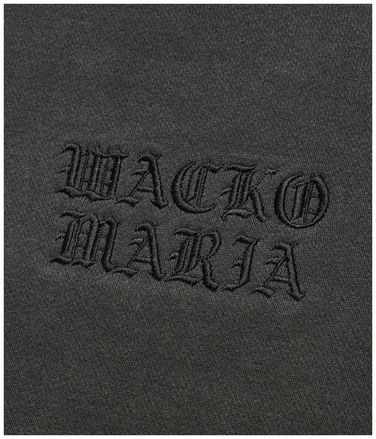 WASHED HEAVY WEIGHT SWEAT SHIRT【GRAY】｜WACKO MARIA｜MELTING POT