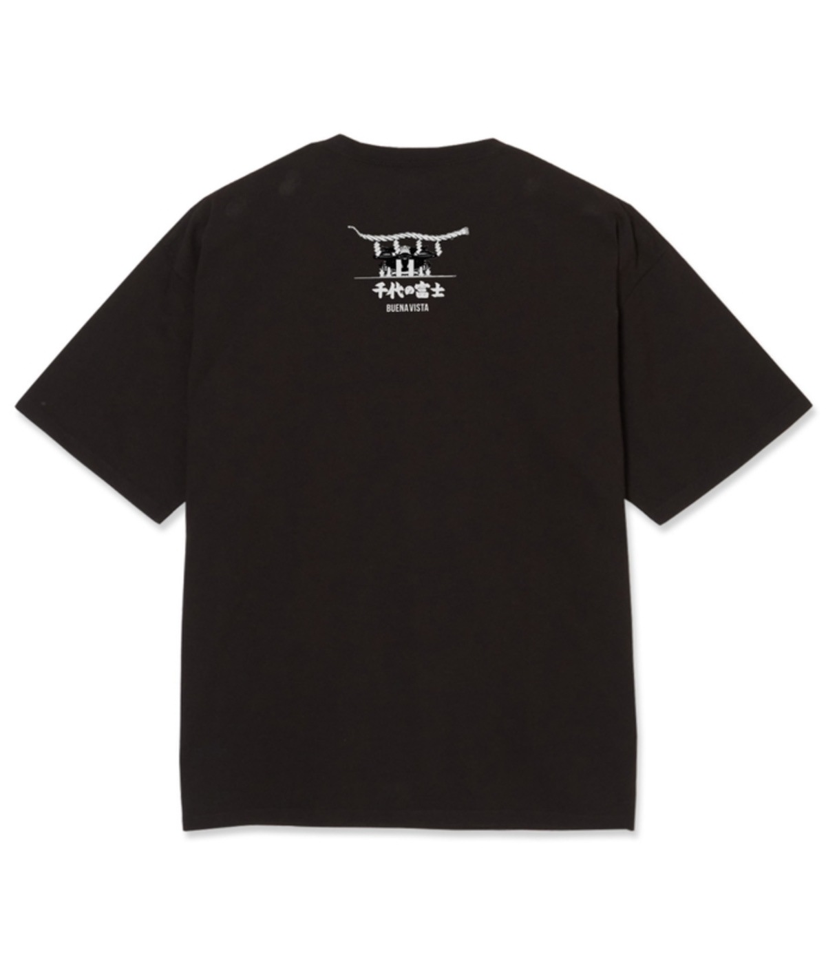 千代の富士×BUENA VISTA / El wolf solitario tee tres【BLACK】