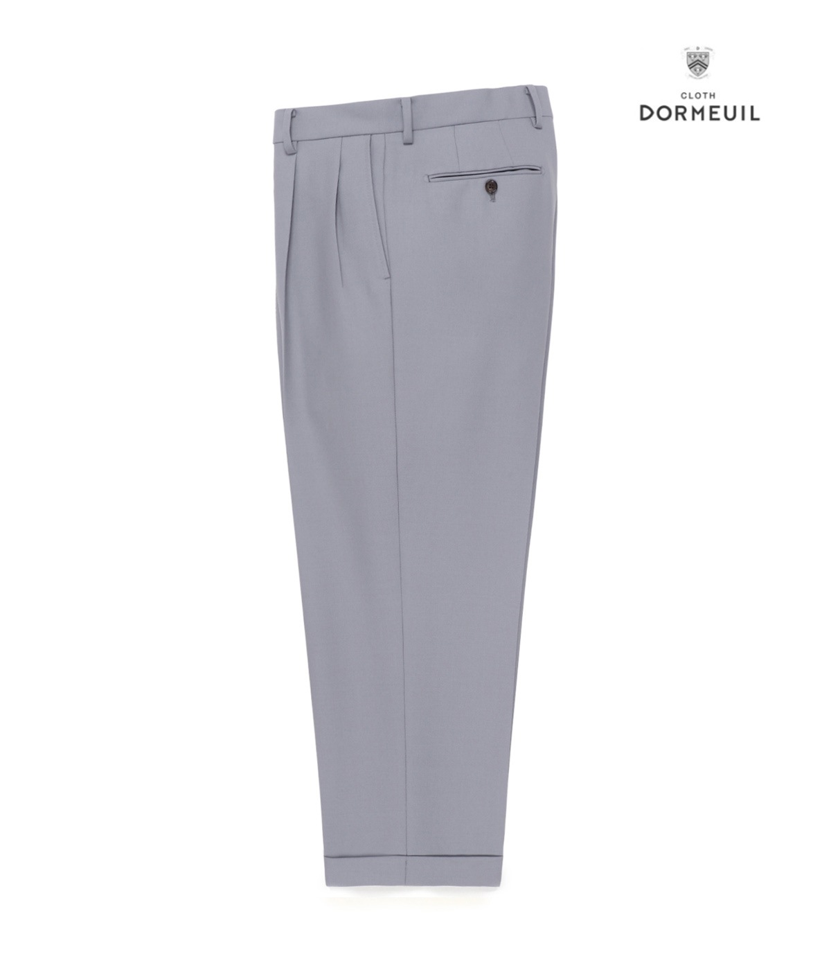DORMEUIL / DOUBLE PLEATED TROUSERS【L-PURPLE】｜WACKO MARIA