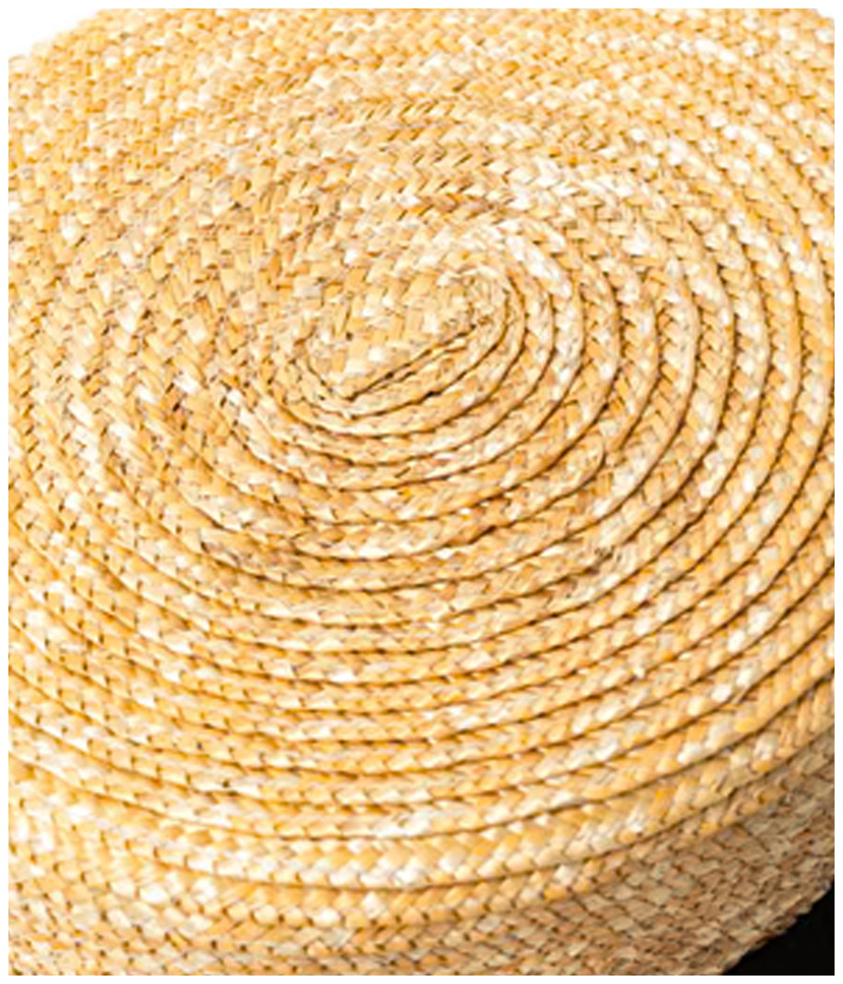STRAW BOATER HAT【BEIGE】