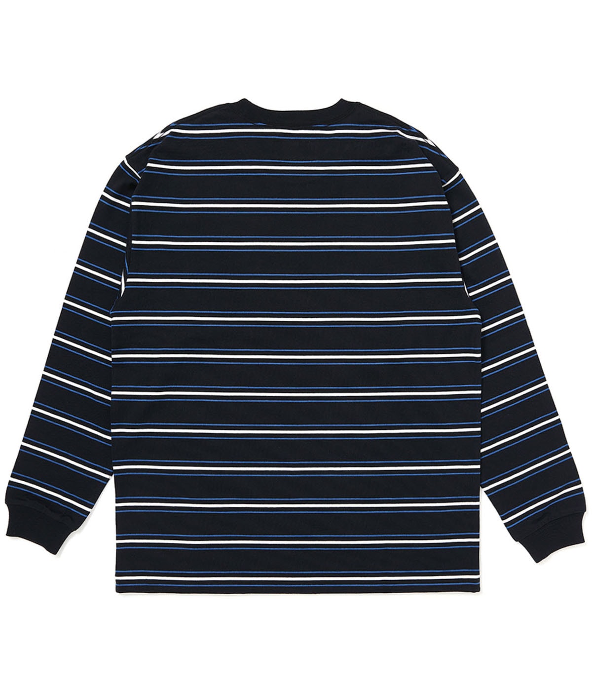 L/S AUTHENTIC BORDER TEE【BLACK】｜CHALLENGER｜MELTING POT（正規