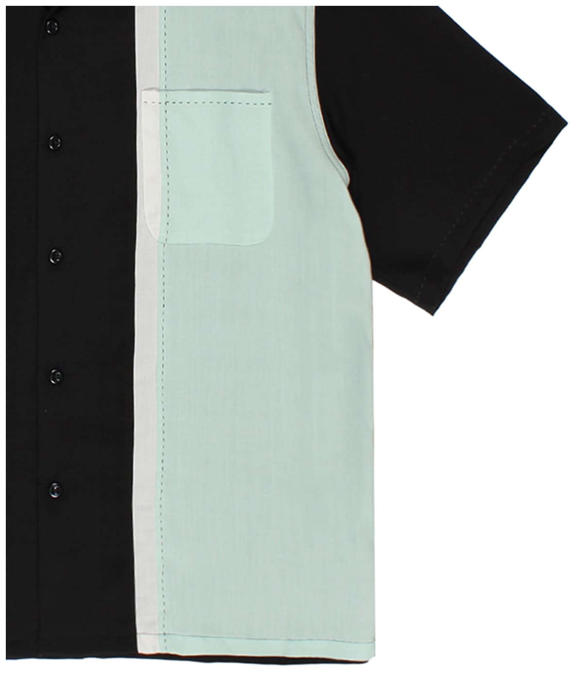 SWITCHING 50'S OPEN COLLAR SHIRT (TYPE-1)【L-GREEN】
