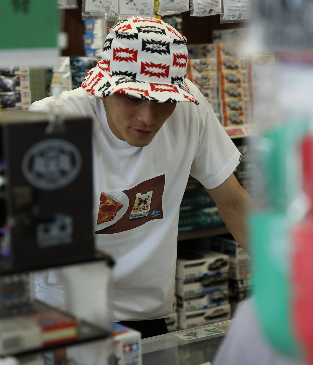 BACKTAIL TEE【WHITE】｜CHALLENGER｜MELTING POT（正規取扱店・通販）