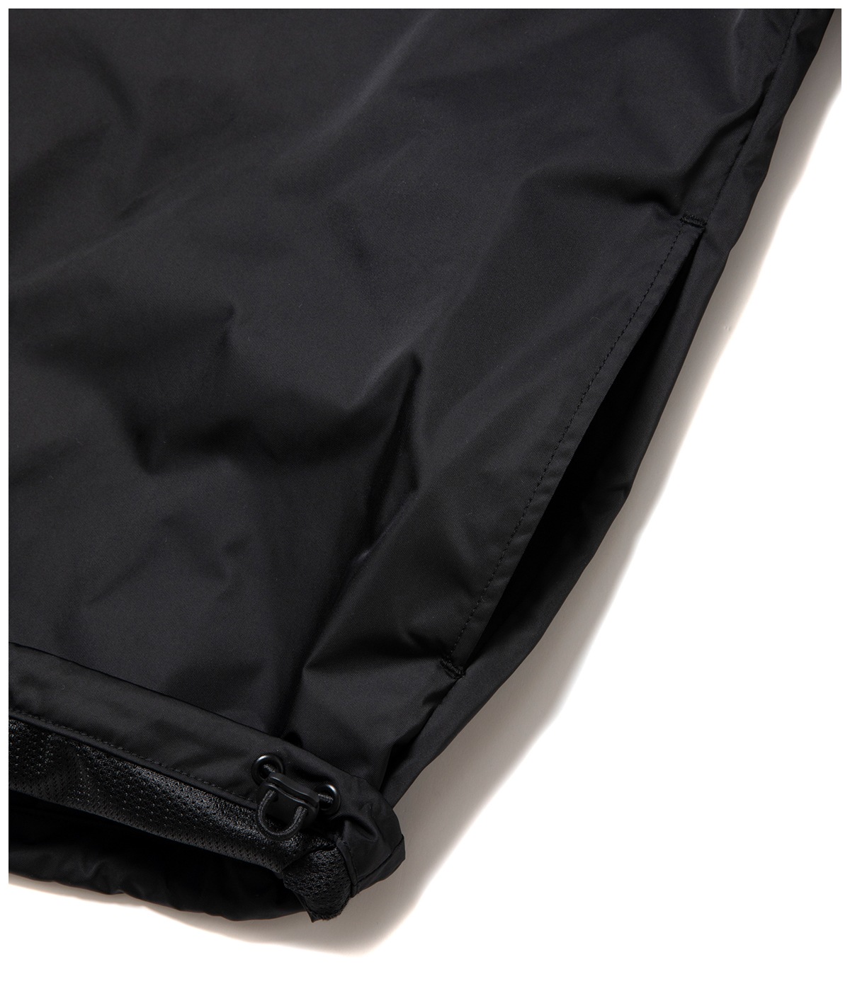 Memory Polyester Twill Half Zip Top【BLACK】｜COOTIE PRODUCTIONS 
